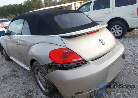 2013 Volkswagen Beetle 2.5L из США, поврежденный, VIN 3VW5P7AT6DM800417